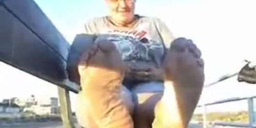 Mary bbw thick meaty soles footfetish