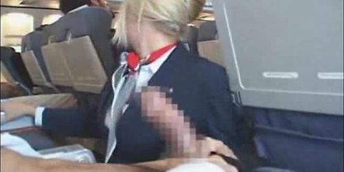 It makes love to the cabin attendant 4(censored -)