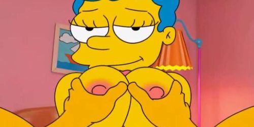 Simpsons Hentai Lesbian Porn - Marge Simpson hentai MILF - Tnaflix.com