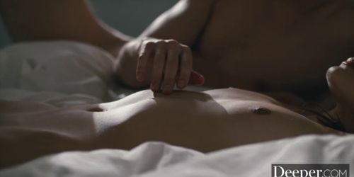 Deeper. Adria Rae is an Open Book Ready for Reading (Aspen Reign, Markus Dupree, Mick Blue)