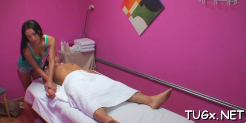 Unexpected sex in massage room - video 4