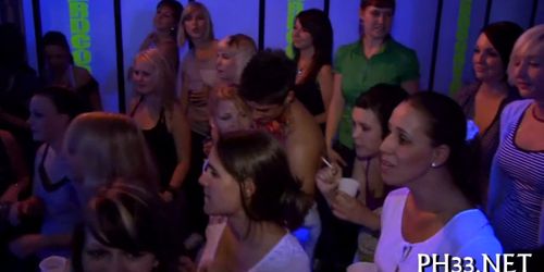 Group sex wild patty at night club - video 68