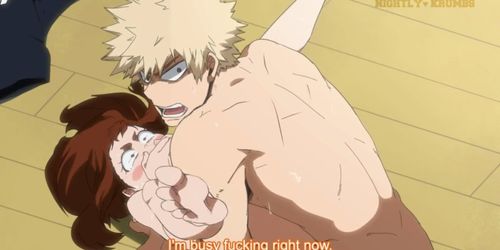 My Hero Academia Hentai - Bakugou x Uraraka