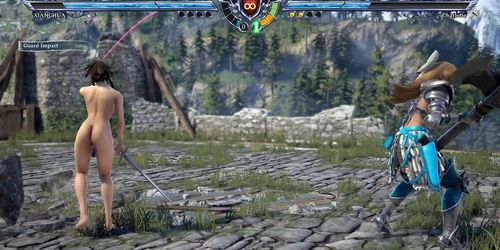Soul Calibur VI Xianghua v. Charlotte (NUDE MOD)