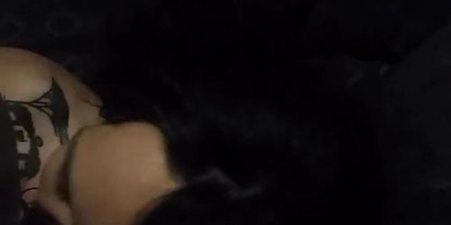 Nz maori girl Swallows white dick