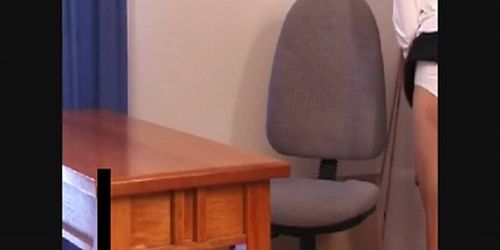Punishment Room Double Caning