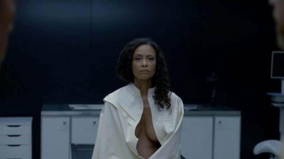 Thandie Newton Nude Westworld S01e07 2016