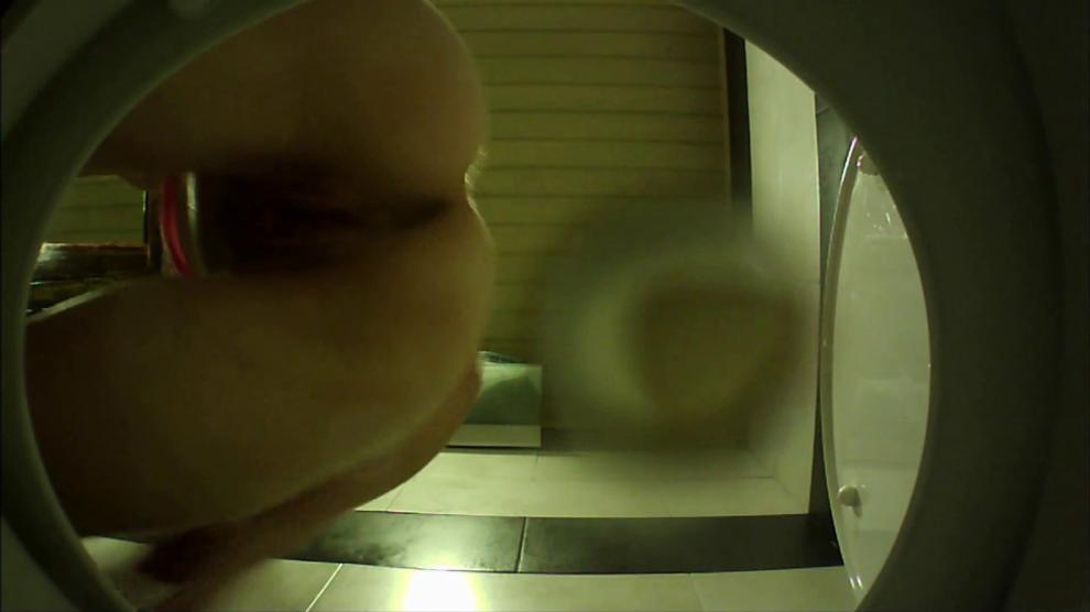 Spy Cam Hidden inside Teens Toilet Bowl (1 Day Footage of Close-up ... image