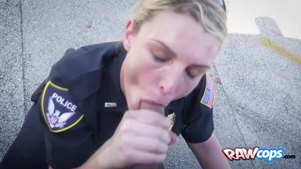 Female Cop Blowjob