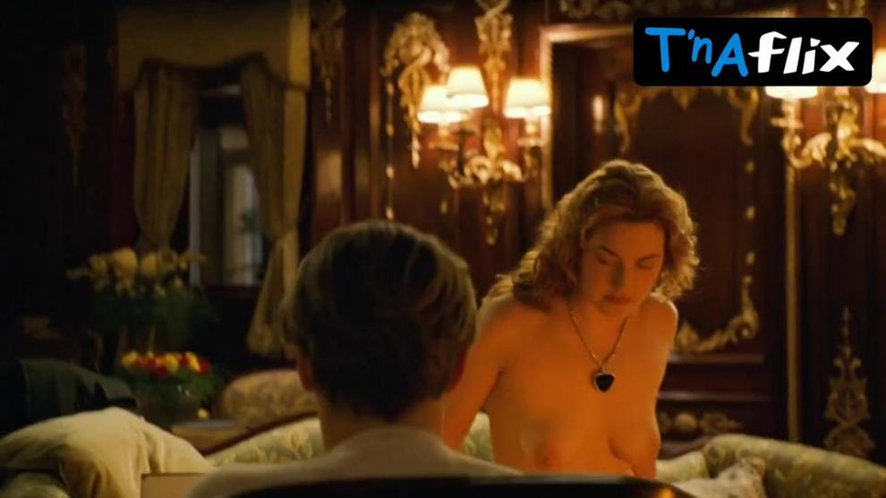 Kate Winslet Breasts Butt Scene In Titanic 