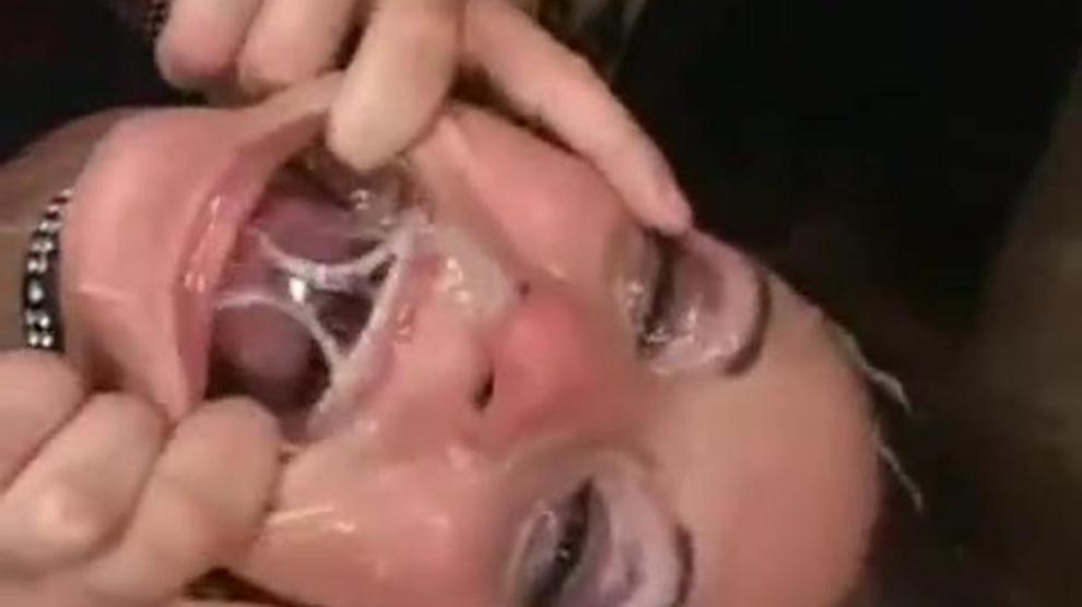 Amber Rayne Brutally Face Fucked