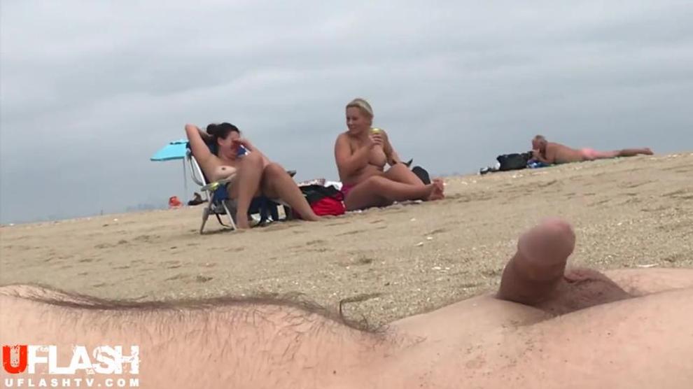 Beach Dickflash 17 With Cumshot And Mlifs Reaction Porn Videos