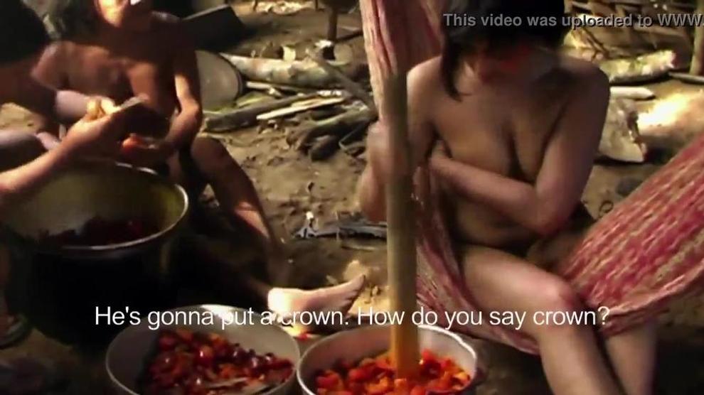Enf Tv Reporter Has To Get Naked For Amazon Tribe Report Tnaflix Com