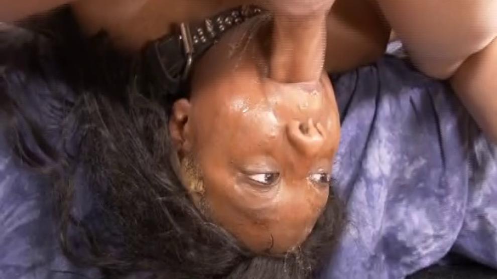 Black Ghetto Whore Choking And Gagging On White Dicks Porn Videos