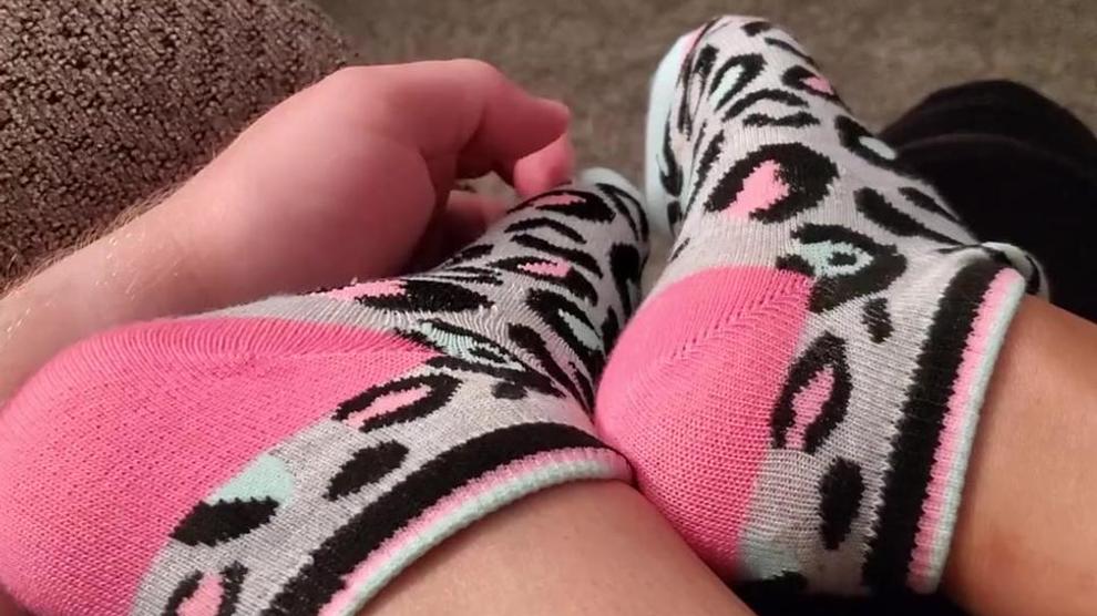Tickling My Wifes Socked Feet Porn Videos