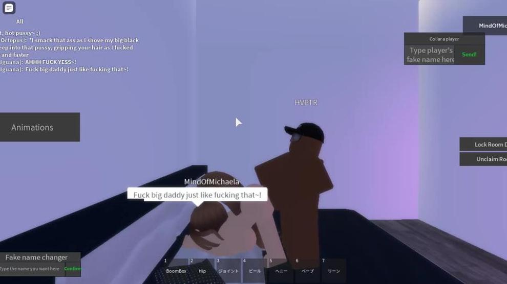 Roblox Girl Gets Fucked With A Horny Black Dude Again