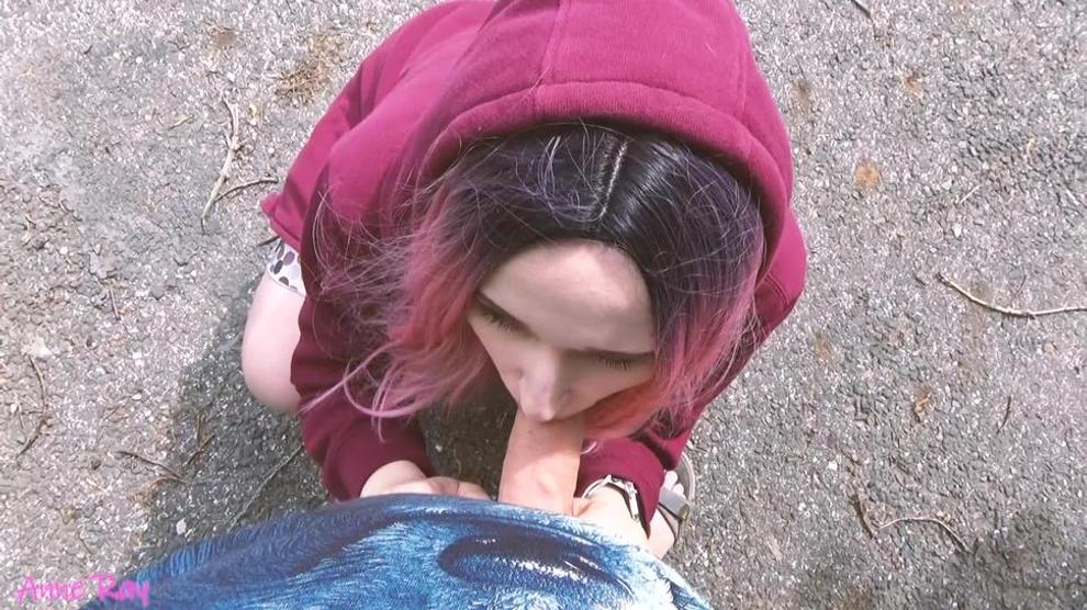 Blowjob In The Park In Public Cum In Mouth SWALLOWING CUM Porn Videos