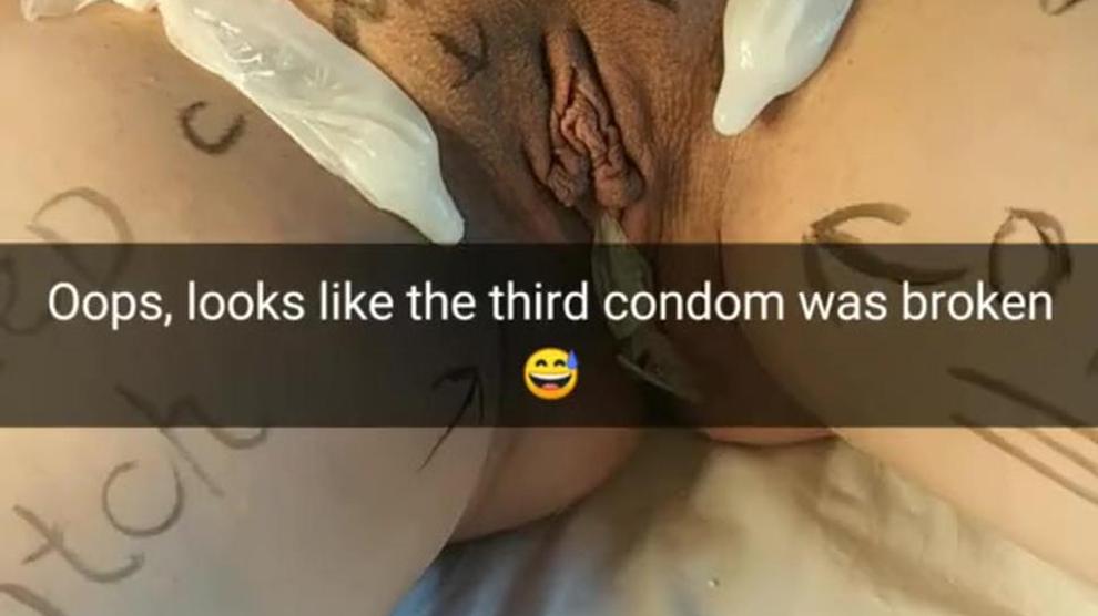 I Screw You Wife So Hard Even The Condom Broke And My Cum Get Inside