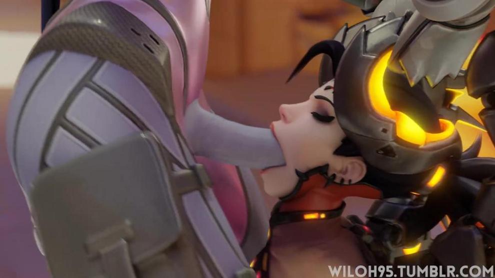 WIDOWMAKER AND MERCY BLOWJOB FULL HD 60 FPS WITH SOUND OVERWATCH Porn