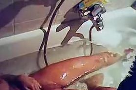 Enthralling showers spy cam video