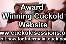 CUCKOLD FILMS SWINGER WIFE DOUBLE BBC CREAMPIE www.cuckoldsessions.org