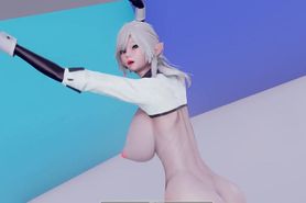 Honey select 2 MMD dance by SEXY Elf