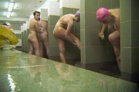Hot Russian Shower Room Voyeur Video  32