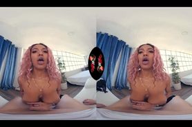 Big Titty Ebony Latina Handjob
