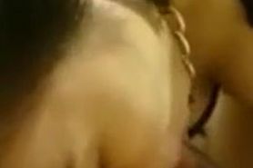 Hot Indo blowing and swallowing