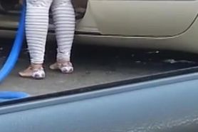Booty At Car Wash