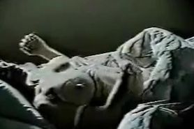 milf masturbate on bed in the night. Hidden cam