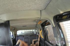 Fake taxi driver fuck busty beauty second time