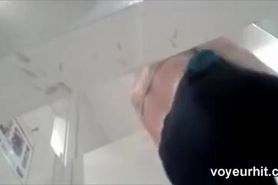 Changing room voyeur cam ass in nice tight pants