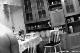 Hidden cam in kitchen