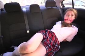 Schoolgirl Young Chrissy Kidnapped Hogtied and Humiliated