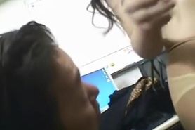 Handy camera fucking a shoplifting girl