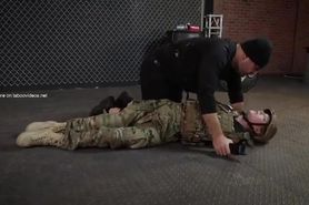 Soldier Ashley Captured Fucked and Eliminated By Spy