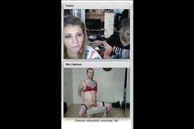 Omegle Bondage - Getting Humiliated by Teen Babes