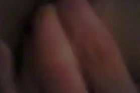 Trying to be quiet while I finger my dripping wet pussy