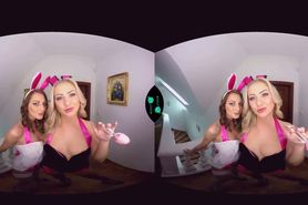 Easter bunny girls VR
