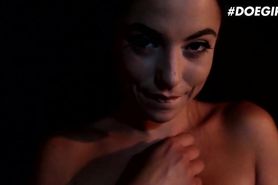 DOEGIRLS - #Anastasia Brokelyn - Fetish Pussy Masturbation With Horny Brunette Latina