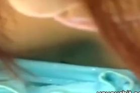 Hot girls show their candid brabazons in asian voyeur video