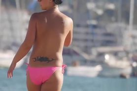 Horny Topless Beach Girls Voyeur Video HD