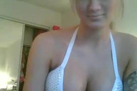 Fake boobs Blonde Webcam