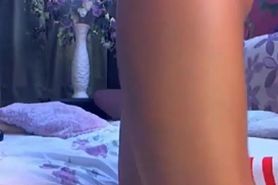 Girl Shows Ass On Webcam