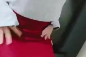 Red  Skirt will make you cum