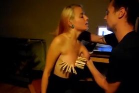Pixie Titty Whipping Orgasam