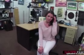 A douche bag dude gets her wife fucked by Shawn selling a cheap ring