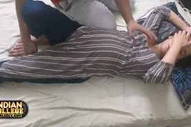 Pregnant Indian woman spreads her legs for a big one
