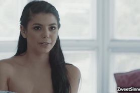 Sexy teen babysitter Gina Valentina gets a hot sex